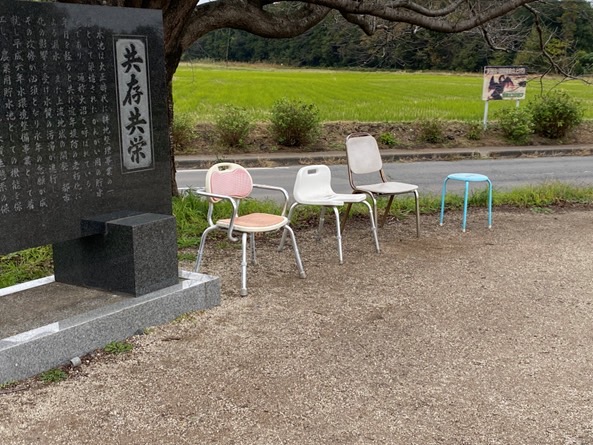 大沼公園ベンチ